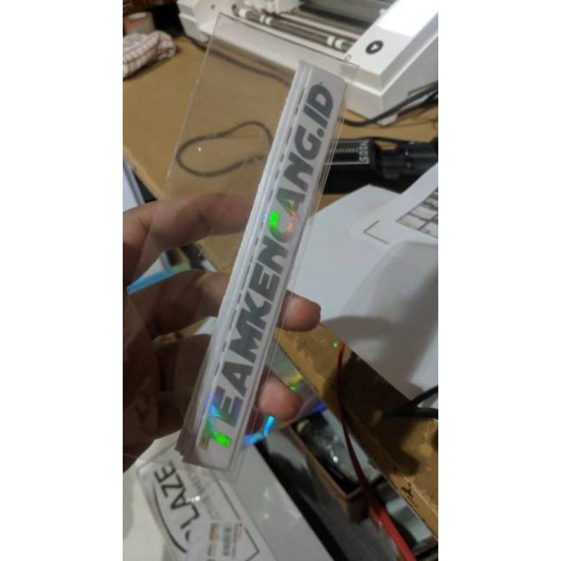 

stiker v2 hologram TeamKencang.id