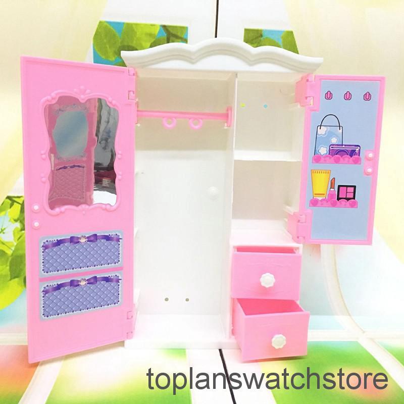 TOPL Mainan Lemari  Pakaian Boneka  Princess untuk Anak 