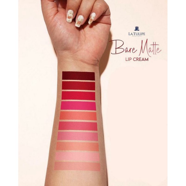 LA TULIPE BARRE MATTE LIPCREAM ~ ORIGINAL 100%