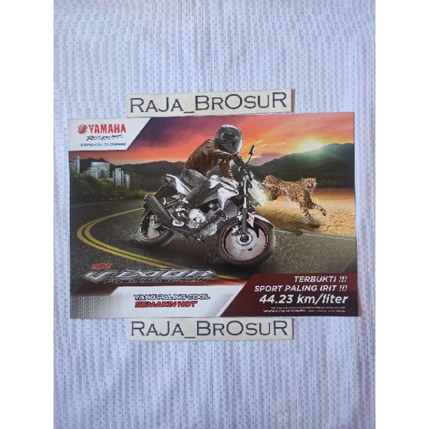 Poster brosur Yamaha new Vixion 2014