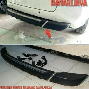 rear bemper/Tanduk belakang plastik ABS Mobil Toyota calya/ Sigra