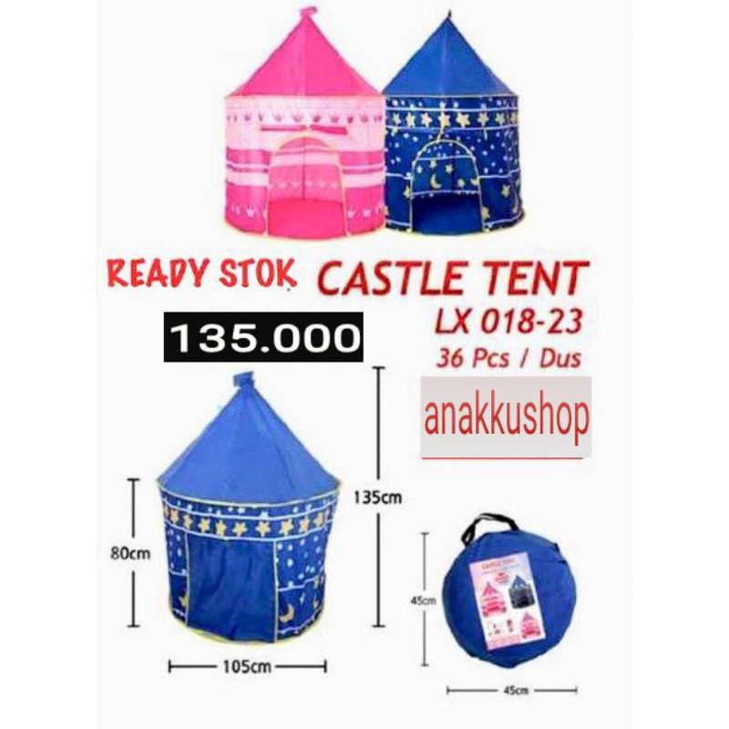 Tenda Anak Castle Tent Kode LX 018-23
