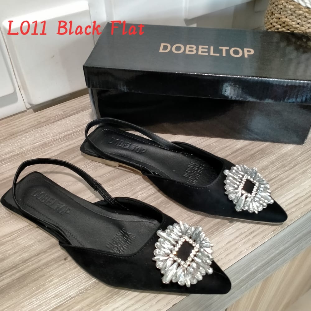 Flat sandal wanita Dbltop L011