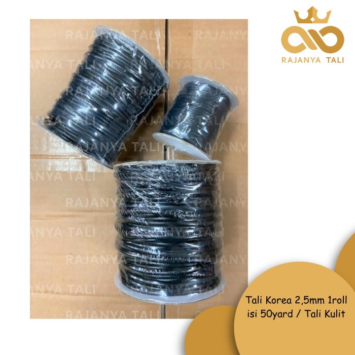 

Tali Korea 25mm 1roll isi 50yard / Tali Kulit RJT