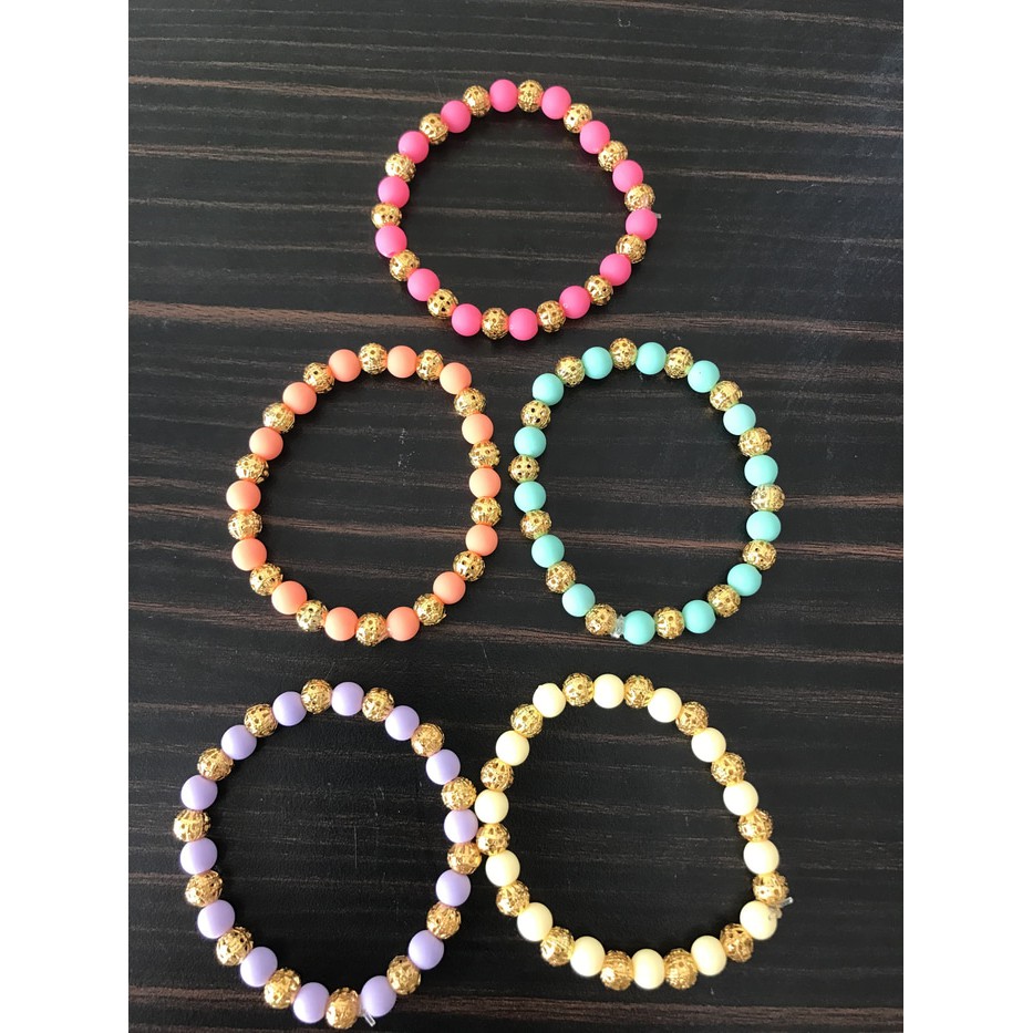 Paket Hemat Gelang Anak Lapis Emas 5pc Seperti Gambar Xuping Cantik