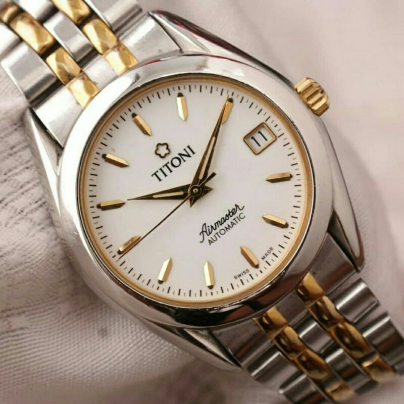 Jam Vintage Automatic Titoni Airmaster Original Seiko