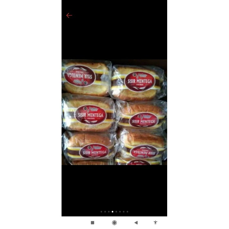 

roti sisir 1 pack isi 5 pcs