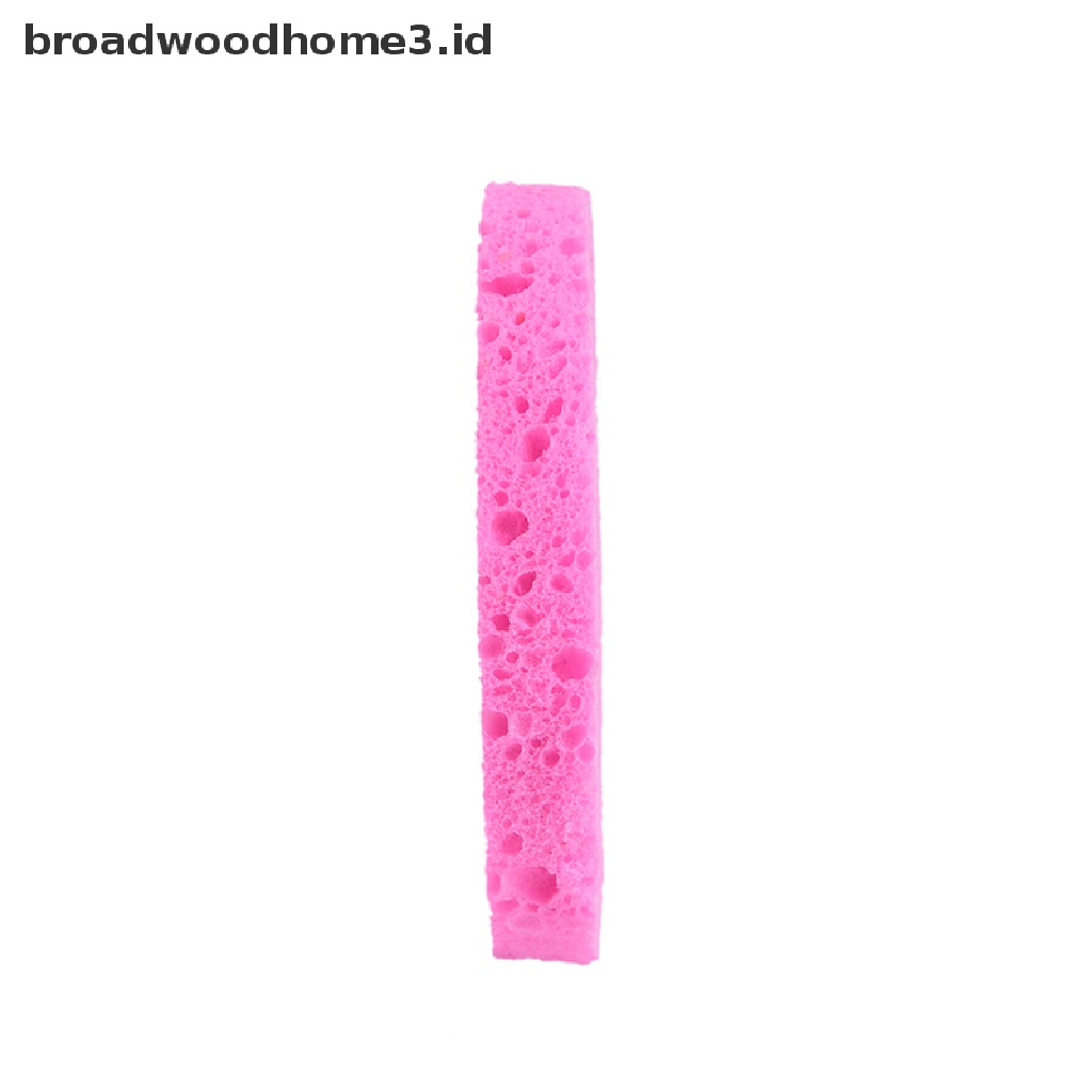 Spons Puff Bulat Bahan Serat Tanaman Alami Untuk Membersihkan Wajah