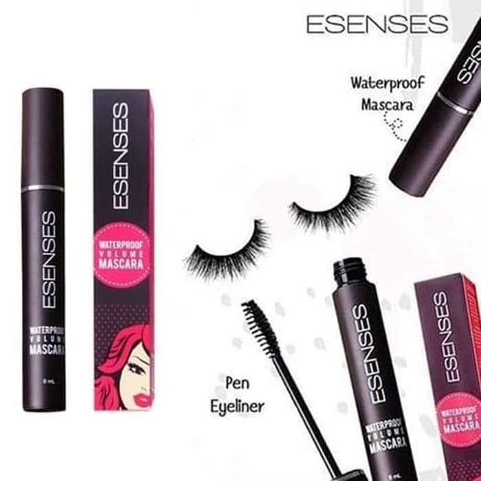 ESENSES Mascara Volume Black 8 ml waterproof