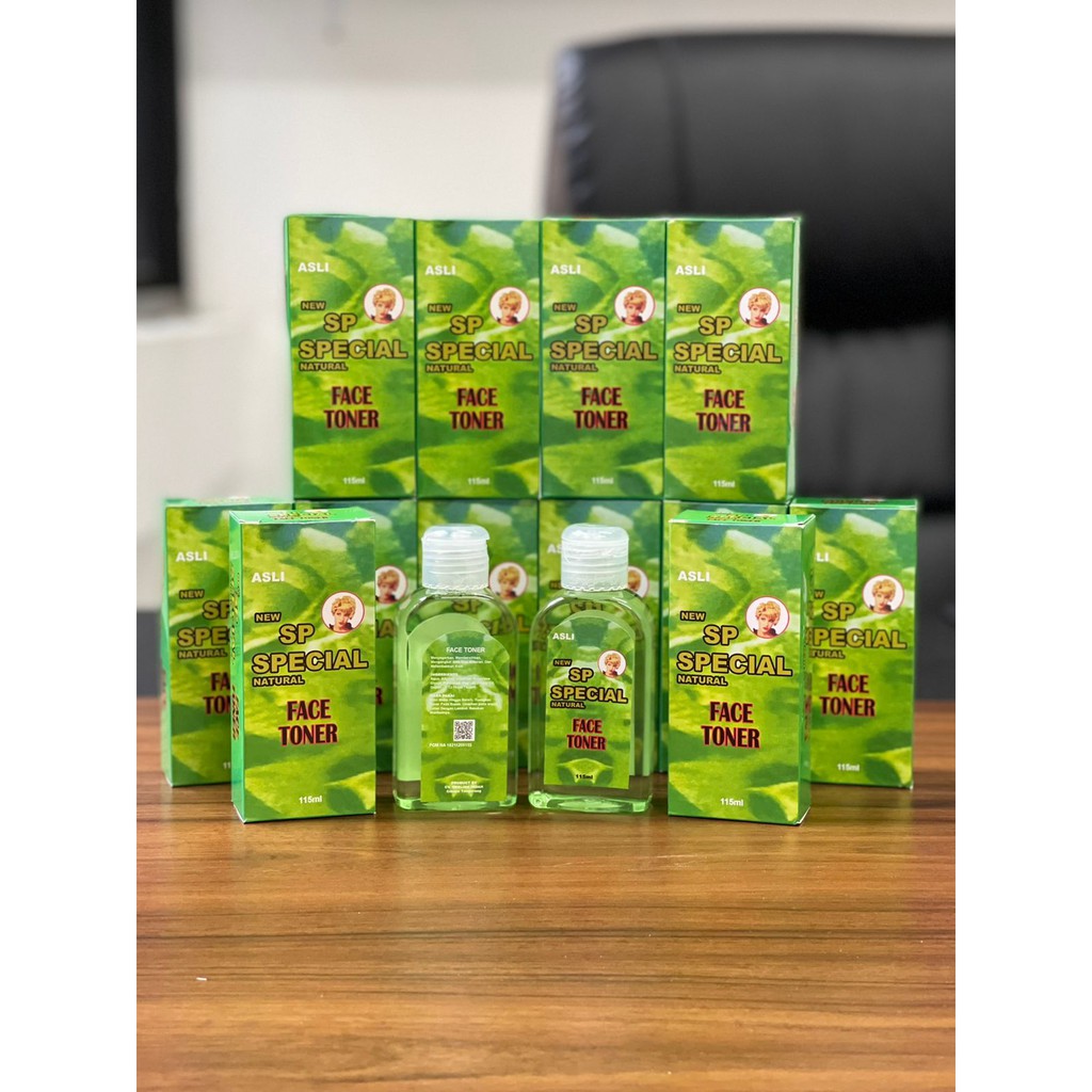 Toner Sp Hijau 115ml  ecer / Toner Wajah SP Hijau BPOM