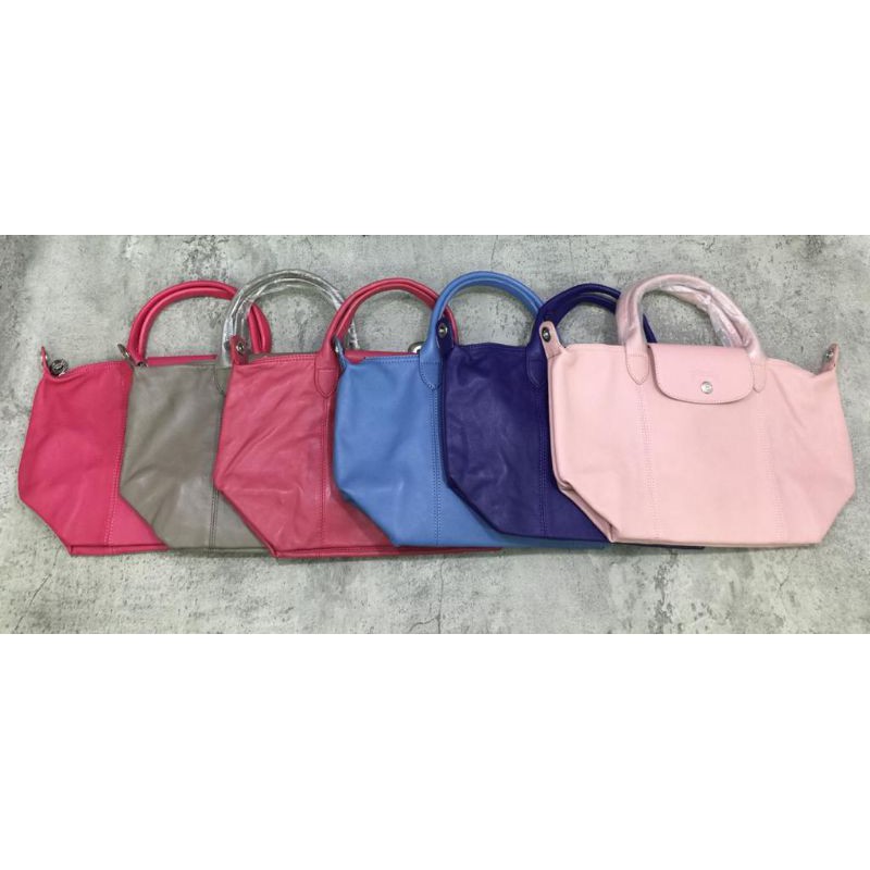 L*champ Le Pliage Cuir Small