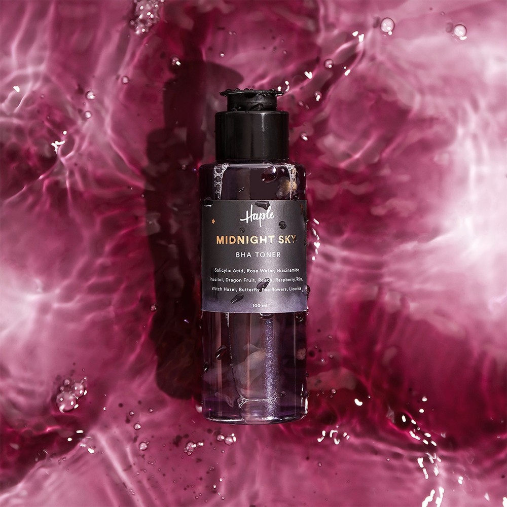 Haple Moonlight Glow AHA/Midnight Sky BHA Toner (100ml)