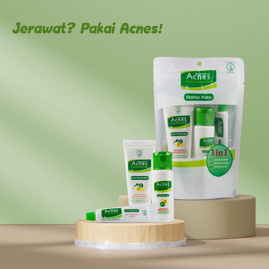 ACNES Starter Pack 3In1 Travel Kit