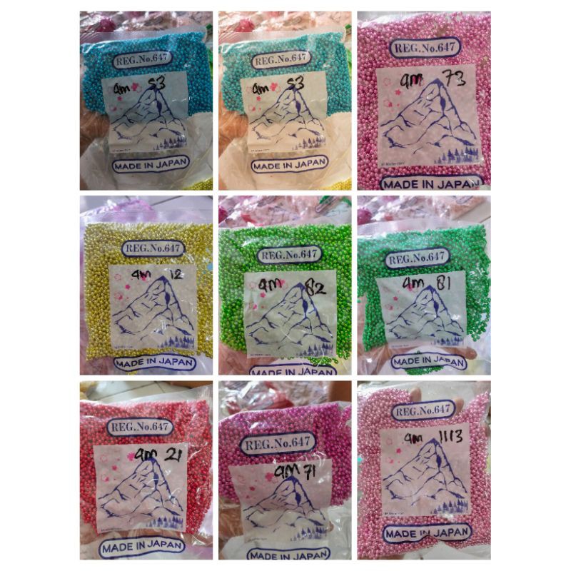 

MUTIARA JEPANG WARNA 4mm