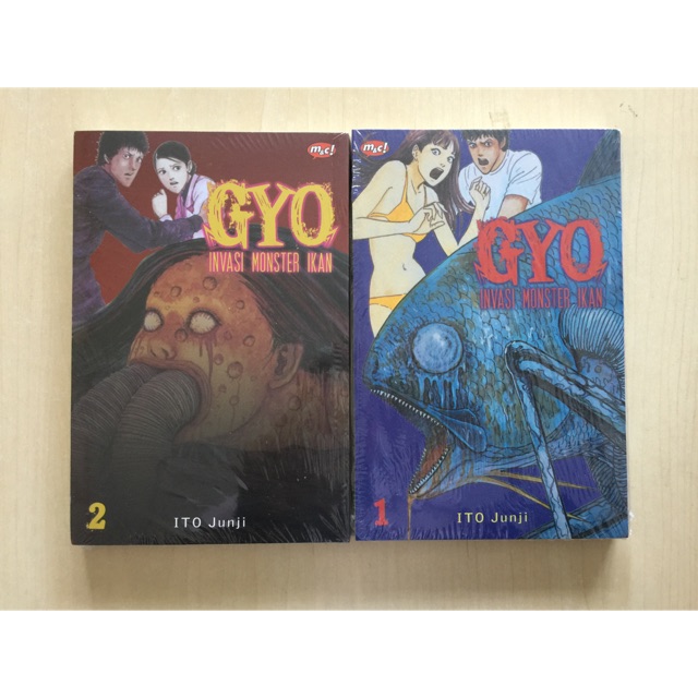 Gyo invasi monster ikan 1-2 (end). Ito junji. Komplit set. Segel baru murah