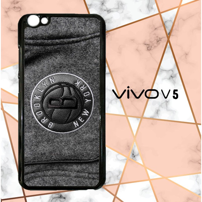 Brooklyn Nets Z5329 Casing Custom Hardcase VIVO V5 Case Cover