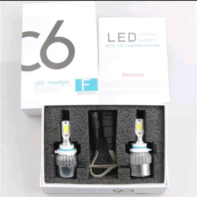 Lampu LED Mobil C6 HB3 . 9005