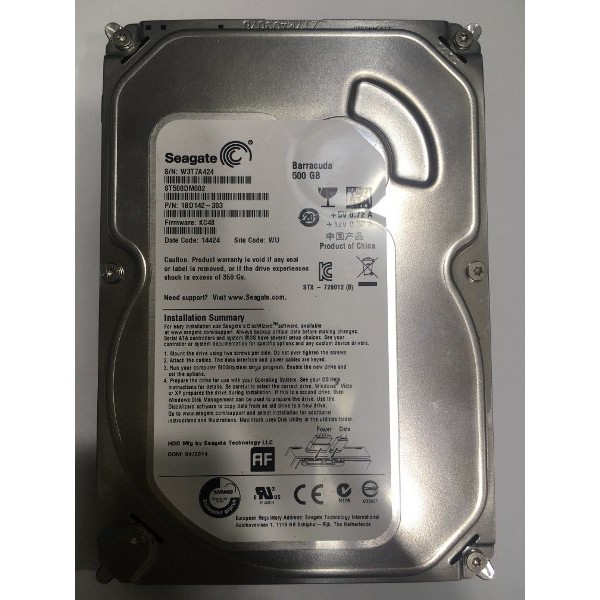 TERBARU         HARDISK SEAGEATE 500gb PI