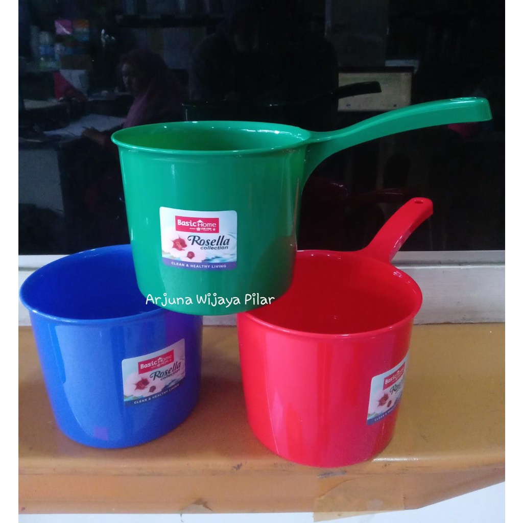 BGC-1 Gayung Asiko 1.5 Liter Plastik Scoop Mandi WC Toilet Air Sekop Lion Star Basic Home