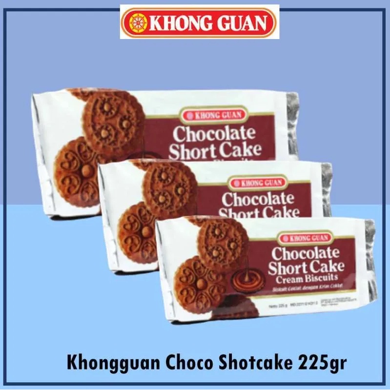 

Khong Guan Serena Chocolate Short Cake Cream Biscuits 225g