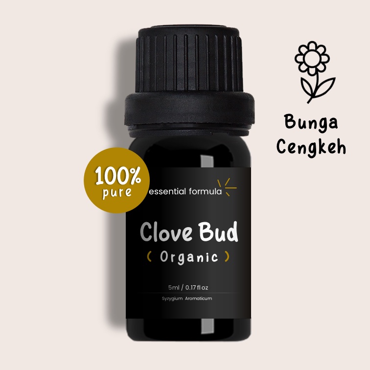 Organic Clove Bud Essential Oil Diffuser Humidifier Minyak Esensial Aromatherapy Oil