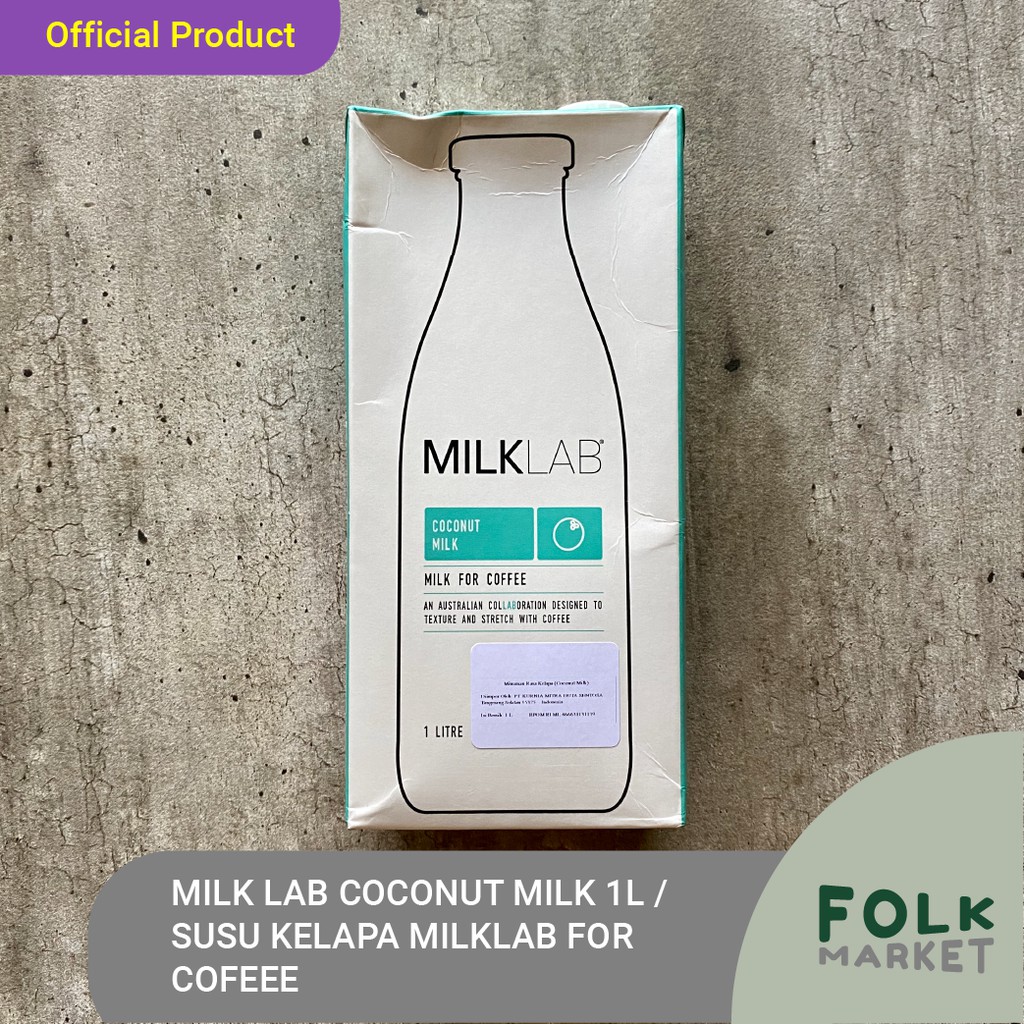 

MilkLab Coconut Milk / Susu Kelapa Milklab For Coffee / Kopi 1L