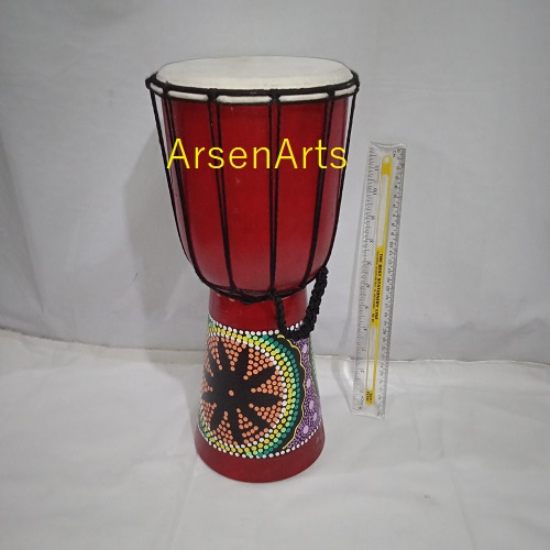 Kendang Djembe Gendang Jimbe Ukuran Besar Tinggi 40 cm Alat Musik Tradisional