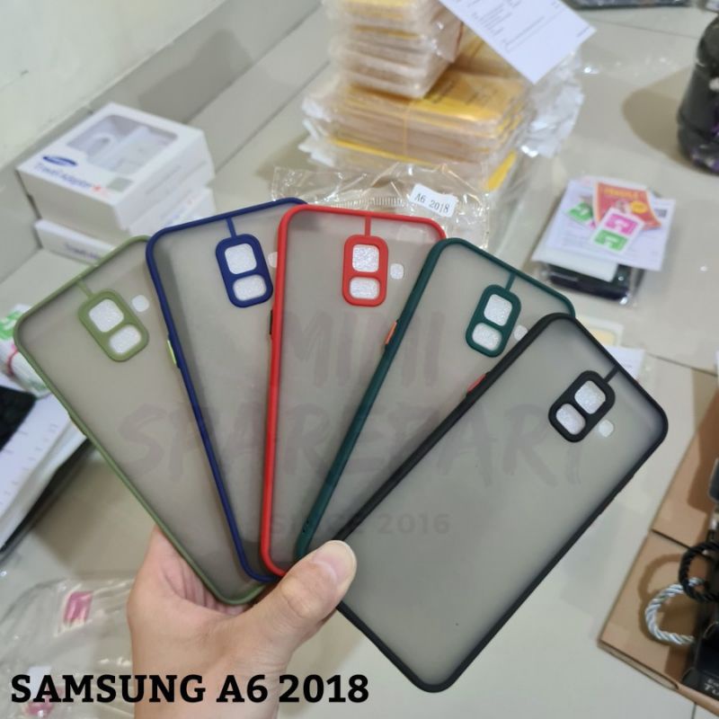 CAse/slicon PELINDUN CAMERA TIPE SAMSUNG A 6 2018