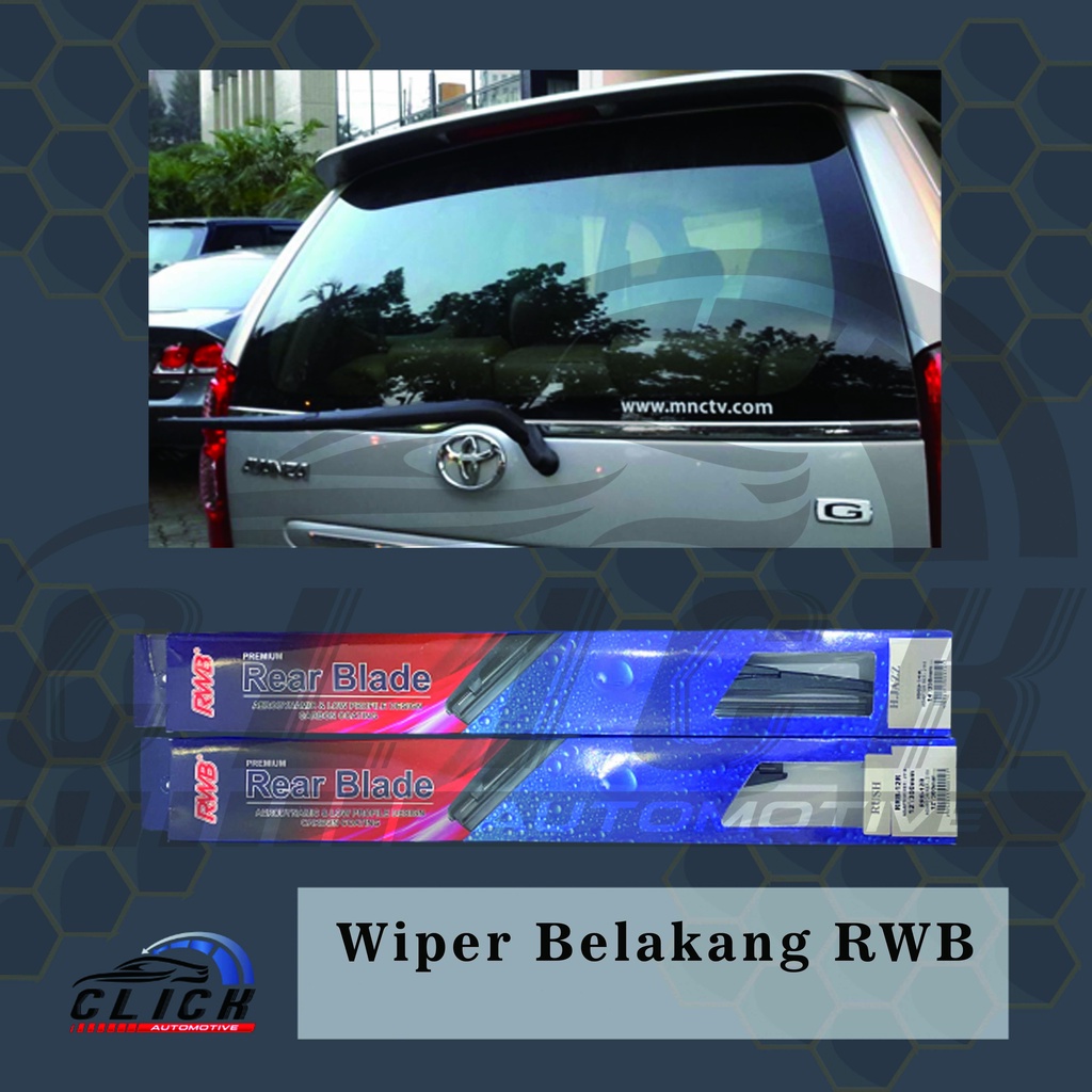 Wiper Belakang Mobil RWB Original / Wiper Rear belakang