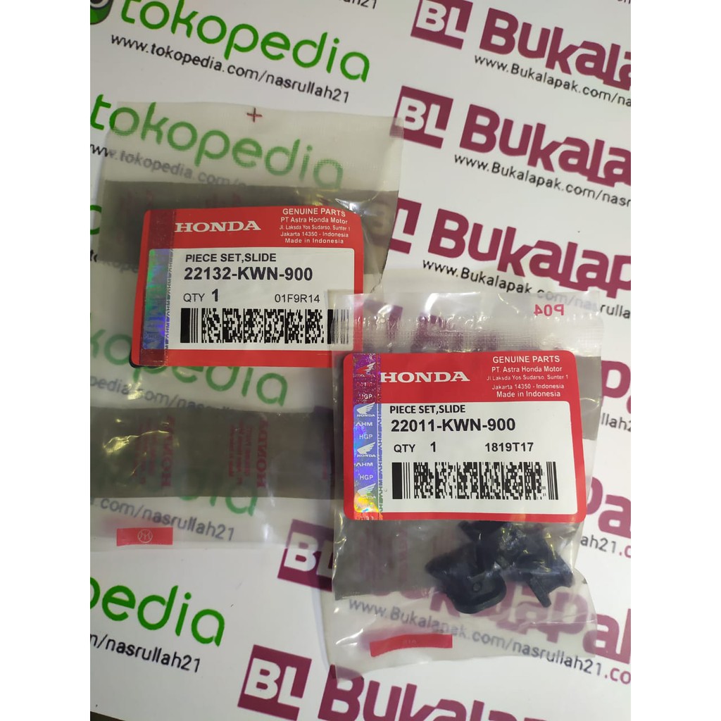 Piece set slide vario 125 / vario 150