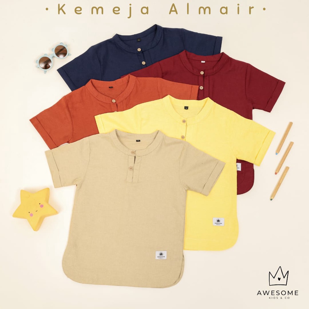 NEW Kemeja Koko Kemko Almair by awesome kids | DUO KRUCILS