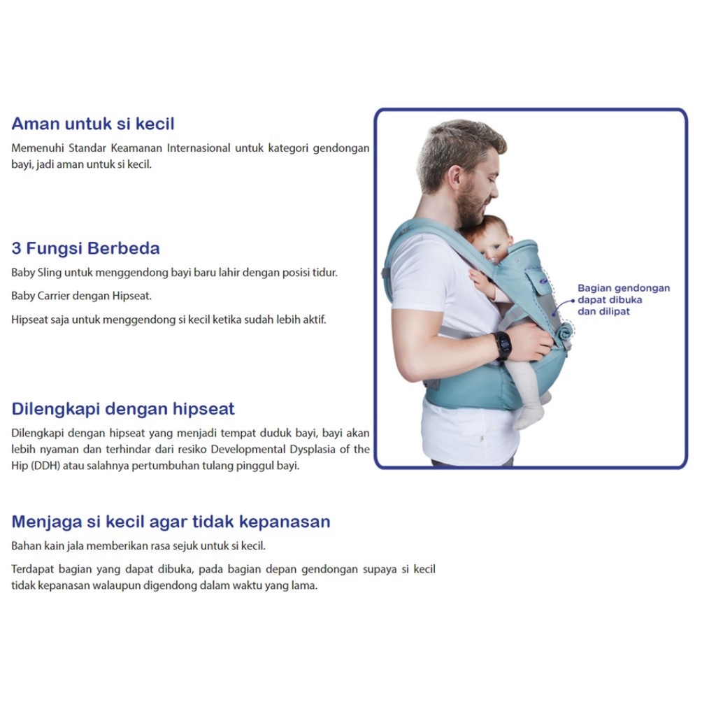 Baby Safe Hip Seat/Gendongan bayi BCO6R