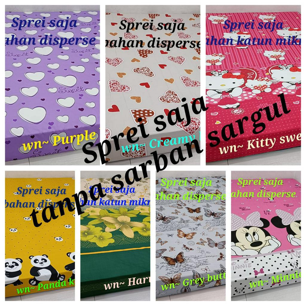 waty grosir SPREI SAJA sprei termurah uk single dan double