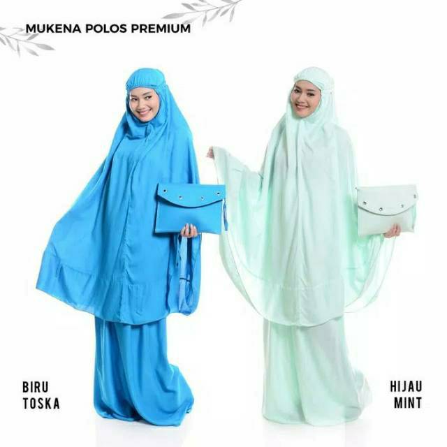 Mukena DEWASA BALI POLOS PREMIUM | Mukena Katun Rayon | Grosir Mukena MURAH