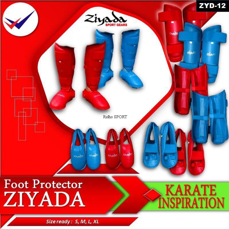 (ZYD) Foot Protector Karate Dekker pelindung kaki ziyada