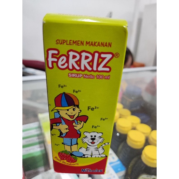 FERRIZ suplemen makanan vitamin anak 100ml