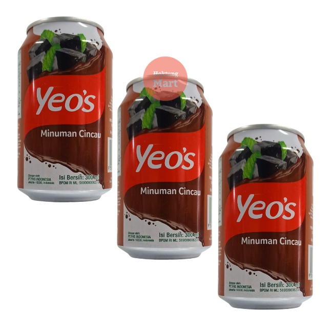 

3x300ml Yeos Minuman Cincau Kaleng/Grass Jelly