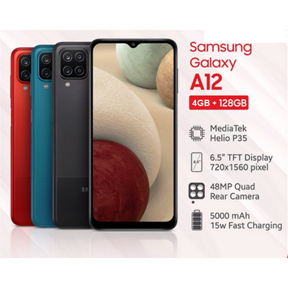 SAMSUNG GALAXY A12 4/128 BLUE ORIGINAL