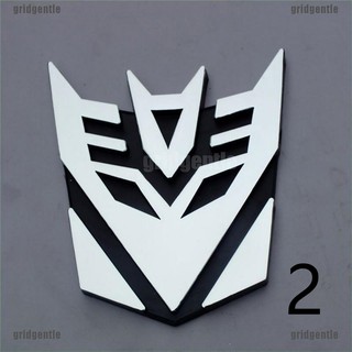 Grid Car Sticker Stiker Emblem Badge 3d Autobot Transformers