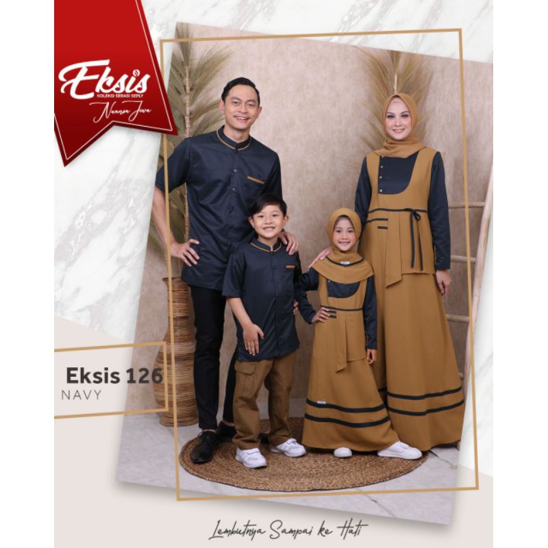 SARIMBIT SEPLY 2022 SARIMBIT EKSIS126 NAVY / BAJU SERAGAM LEBARAN KELUARGA MUSLIM / BAJU COUPLE MUSLIM KELUARGA / BAJU SERAGAM KONDANGAN / BAJU SERAGAM NIKAHAN / BAJU SERAGAM PESTA