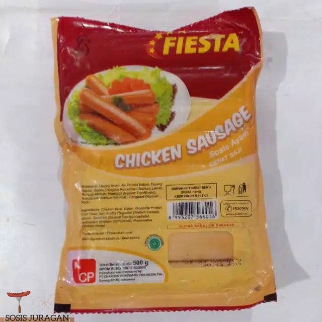 

Fiesta Sosis Ayam 300gram / 500gram Chicken Sausage