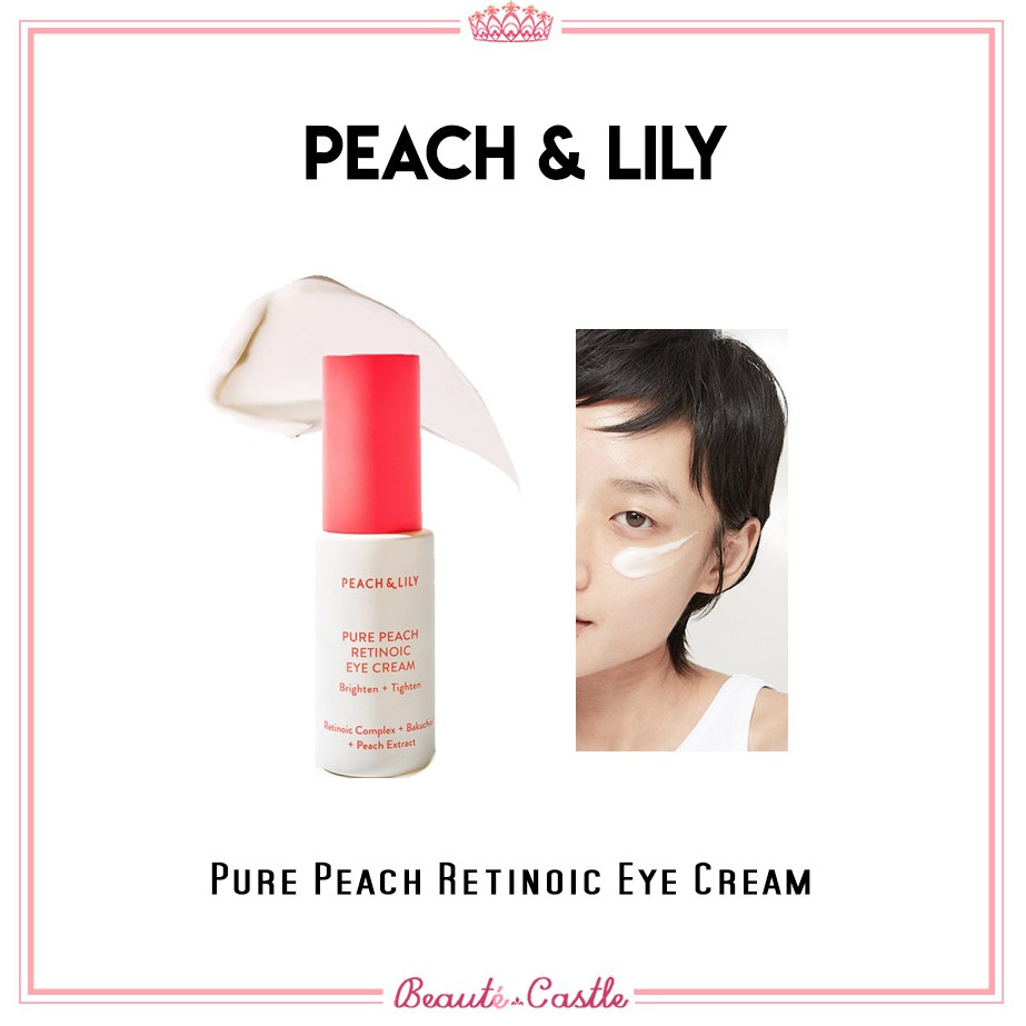 peach and lily pure peach retinoic eye cream