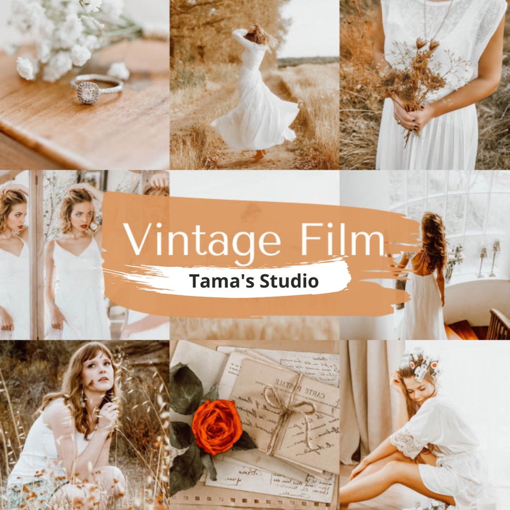 5 Lightroom Preset Vintage Film