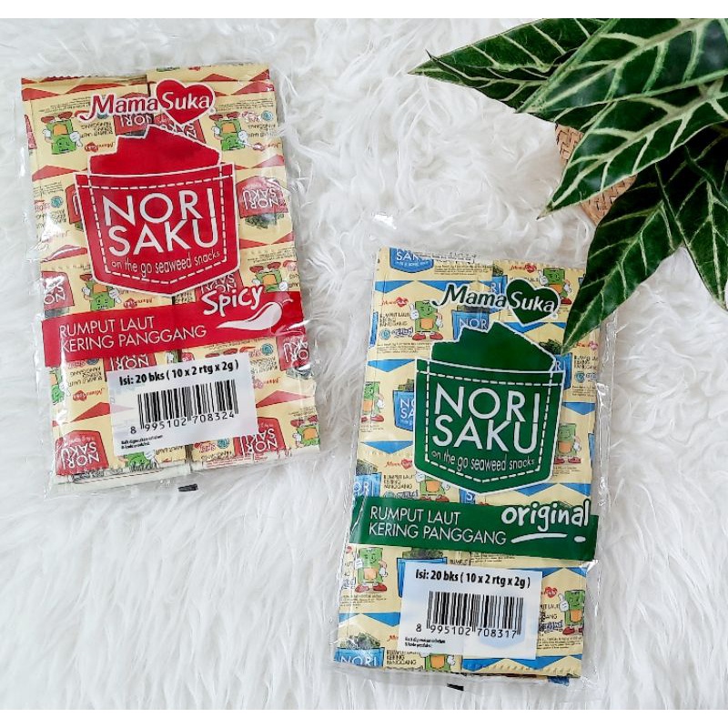 Nori Saku Mama Suka 2gr x 20 pcs ( 1 pack )