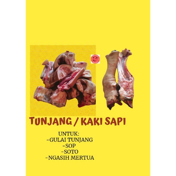 

TUNJANG KIKIL KAKI SAPI/ daging sapi