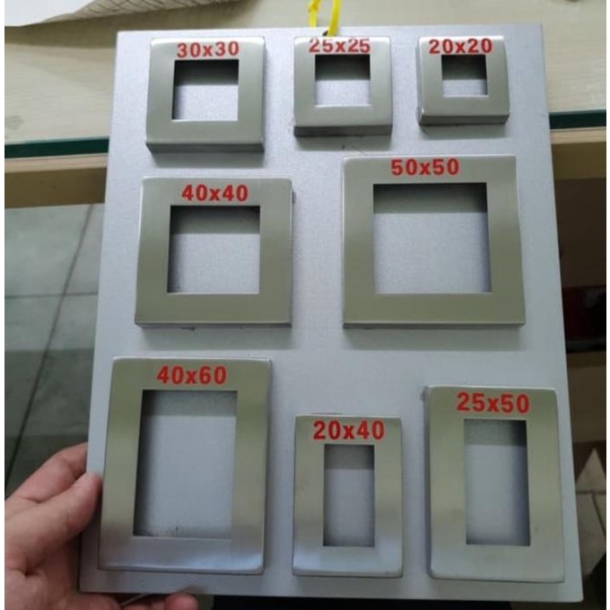 $$$$] Stainless steel flange ring kotak tangga railing