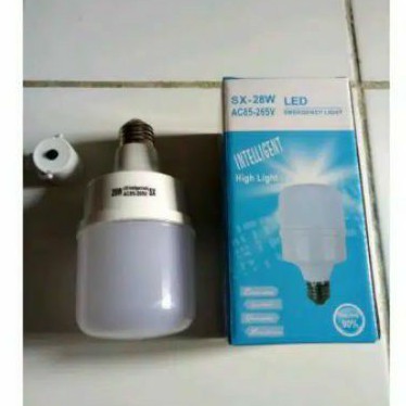 Bohlam Emergency SX-38W Lampu Sentuh 38 W Darurat Disentuh Nyala Lampu Putih White