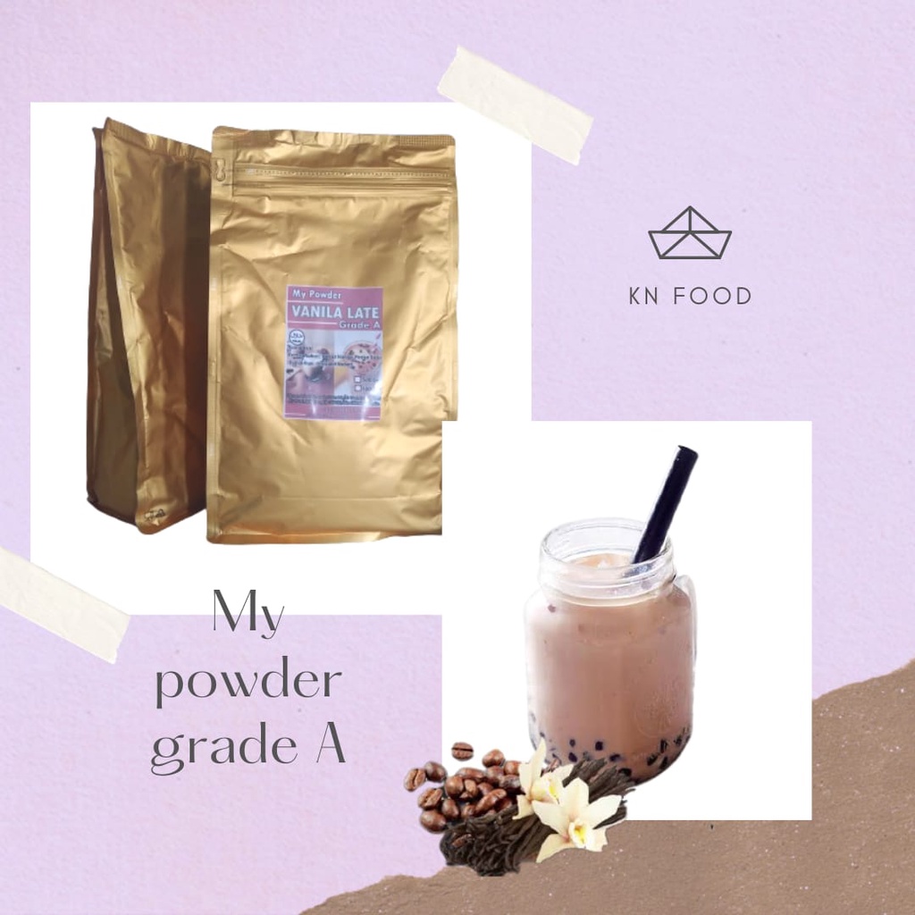

My Powder Minuman Rasa Vanila Latte Grade A 1 Kg