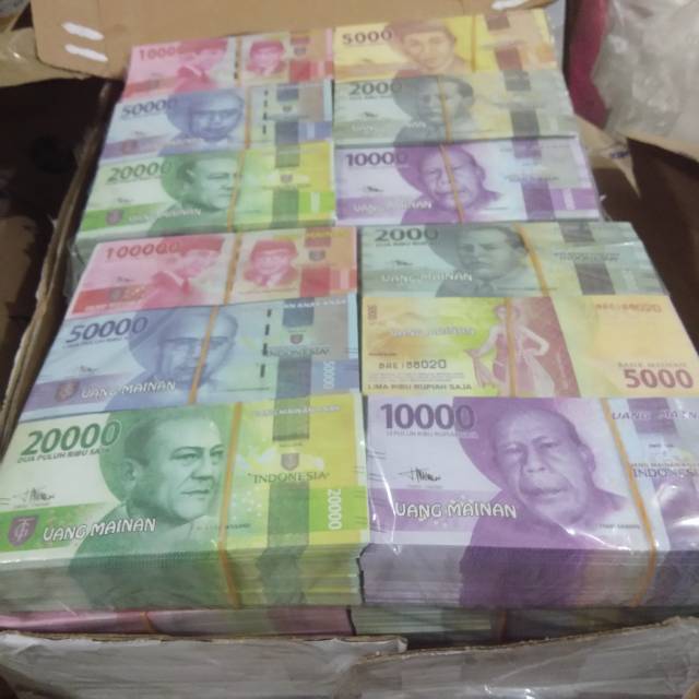 Uang Mainan Edisi Baru 3000 Lembar Shopee Indonesia