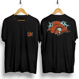 C26 IKAN KOI ORANGE  KAOS  PRIA  KAOS  DISTRO 